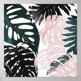 Paradise Palm Fronds Poster