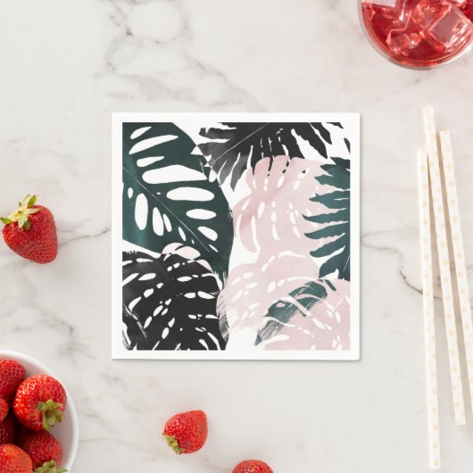 Paradise Palm Fronds Servet (Insitu)