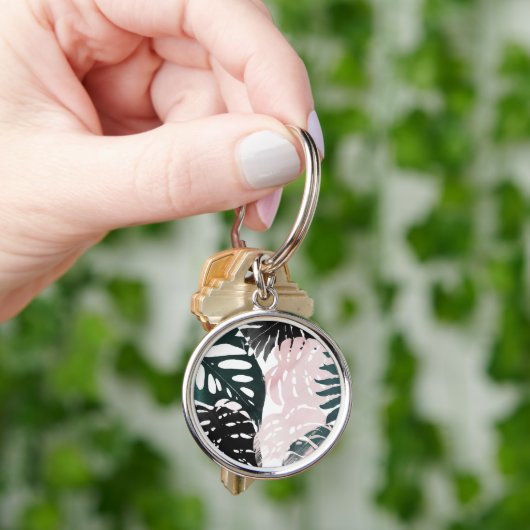 Paradise Palm Fronds Sleutelhanger (Hand)