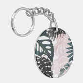 Paradise Palm Fronds Sleutelhanger (Voorkant Links)