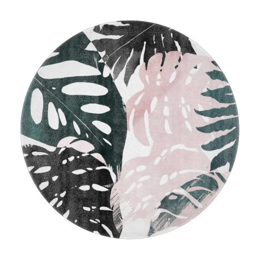 Paradise Palm Fronds Snijplank (Voorkant)