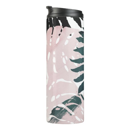 Paradise Palm Fronds Thermosbeker (Geroteerd rechts)