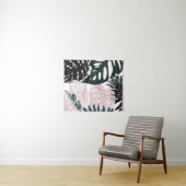 Paradise Palm Fronds Wandkleed (In Situ (horizontaal))