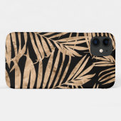 Paradise Palm Hawaiian Tropical - Gold & Black Case-Mate iPhone Case (Achterkant (horizontaal))