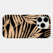 Paradise Palm Hawaiian Tropical - Gold en zwart  Case-Mate iPhone Case (Achterkant (horizontaal))