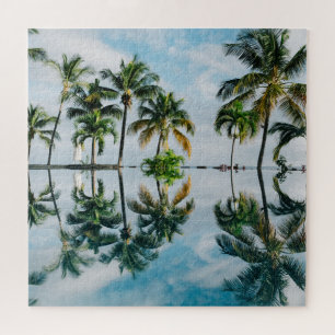 Paradise Palm Trees Reflections Legpuzzel