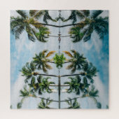 Paradise Palm Trees Reflections Legpuzzel (Verticaal)