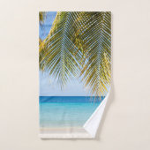 Paradise Palm View Bliss 1 Bad Handdoek (Handdoek)
