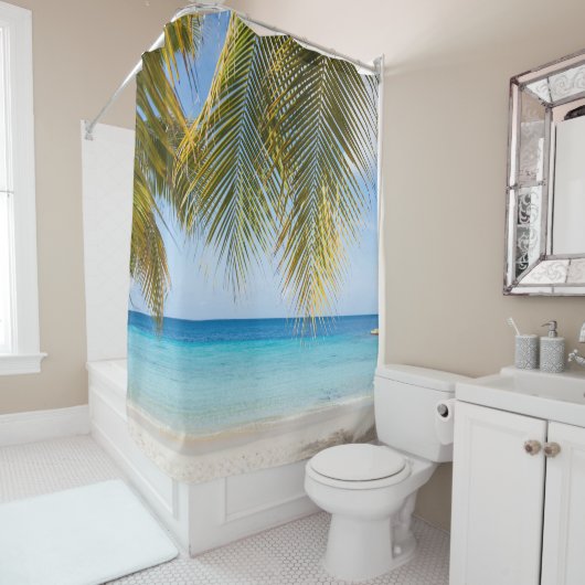 Paradise Palm View Bliss 1 Douchegordijn (In situ)