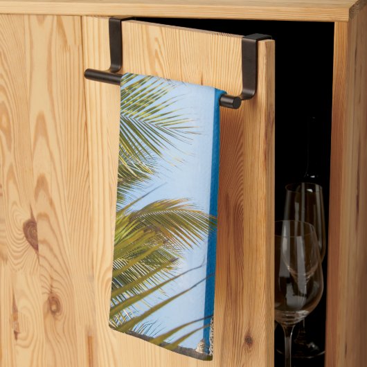 Paradise Palm View Bliss 1 Theedoek (Derde Gevouwen)