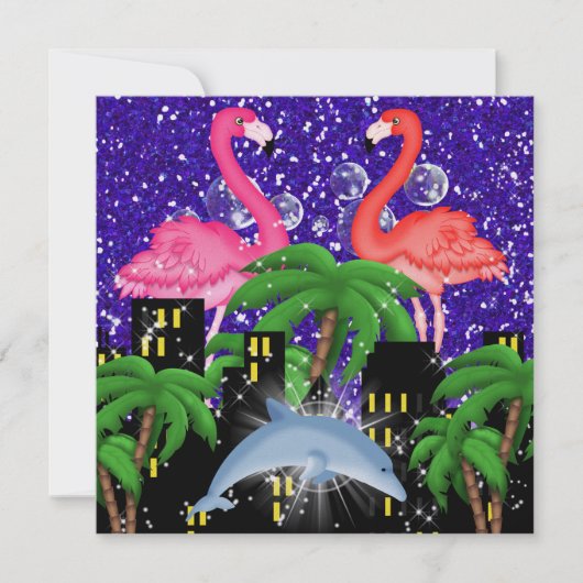 Paradise Party in Style Bright Lights - SRF Kaart (Voorkant)