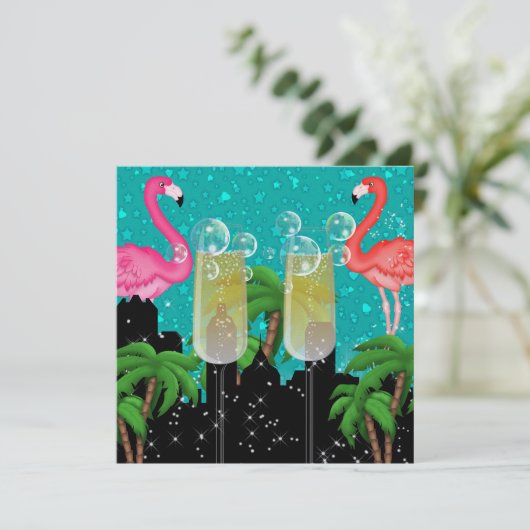 Paradise Party in Style Bright Lights - SRF Kaart (Staand voorkant)