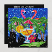 Paradise Party in Style Bright Lights - SRF Kaart (Voorkant / Achterkant)