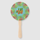 Paradise "Party like a Pineapple" "Hawaiian Luau" Handwaaier (Voorkant)