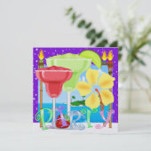 Paradise Party / Luau - SRF Kaart (Staand voorkant)