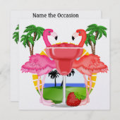 Paradise Party - SRF Kaart (Voorkant / Achterkant)