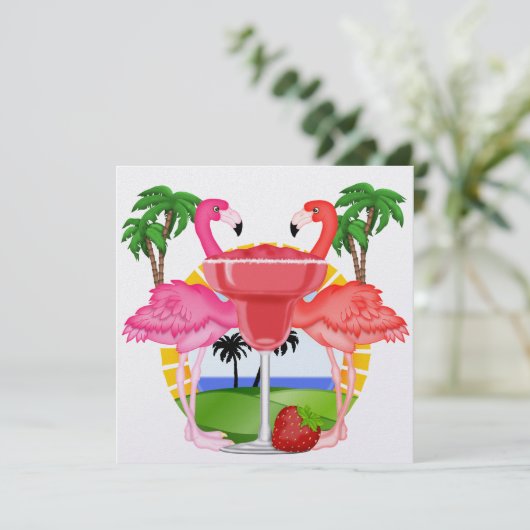 Paradise Party - SRF Kaart (Staand voorkant)