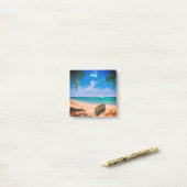 Paradise Post-it Notes (Op bureau)