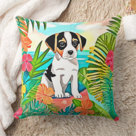 Paradise Puppy Design Kussen
