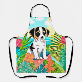 Paradise Puppy Design Schort