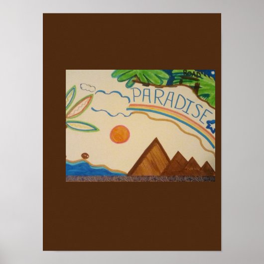 Paradise Rd Poster (Voorkant)