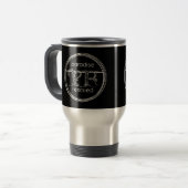 Paradise Rescuated Coffee Travel Reisbeker (Voorkant links)