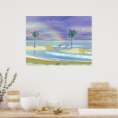 Paradise Shore Poster (Keuken)