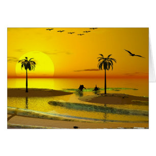 Paradise Shore Sunset