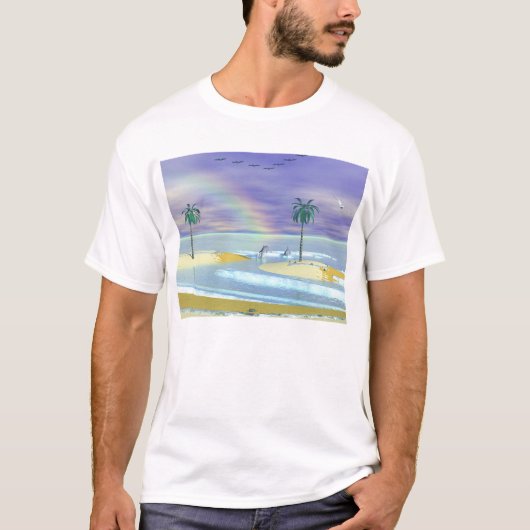 Paradise Shore T-shirt (Voorkant)