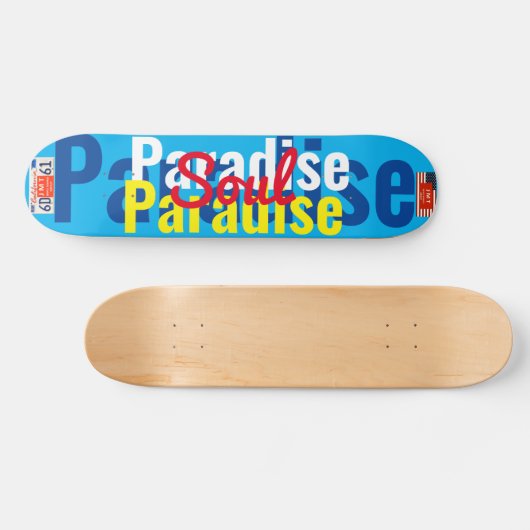 PARADISE SOUL JMT 7 3/4-inch skateboard deck (Horizontaal)