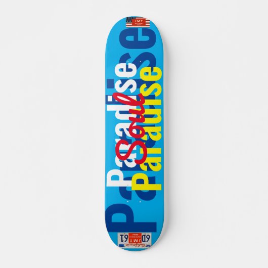 PARADISE SOUL JMT 7 3/4-inch skateboard deck (Voorkant)