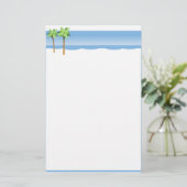 Paradise Stationery Briefpapier (Staand voorkant)
