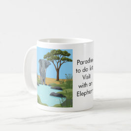 Paradise to do list: Elephant Koffiemok