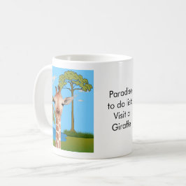 Paradise to do list: Giraffe Koffiemok