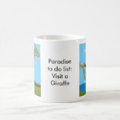 Paradise to do list: Giraffe Koffiemok (Center)