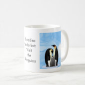 Paradise to do list: Penguins Koffiemok (Voorkant rechts)