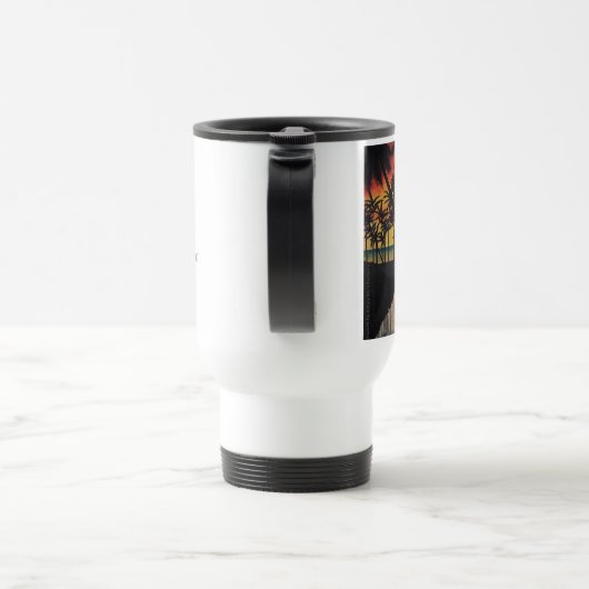 Paradise - Travel Mug Reisbeker (Handvat)