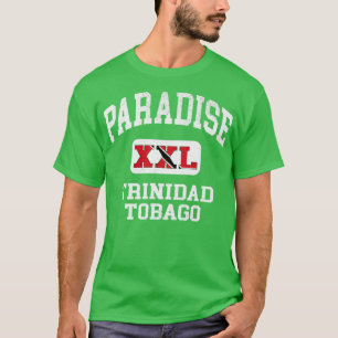 Paradise Trinidad en Tobago XXL Atletisch ontwerp T-shirt