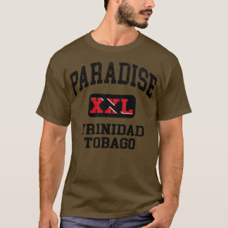 Paradise Trinidad en Tobago XXL Atletisch ontwerp T-shirt