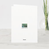 Paradise Tropical Birthday Kaart (Achterkant)