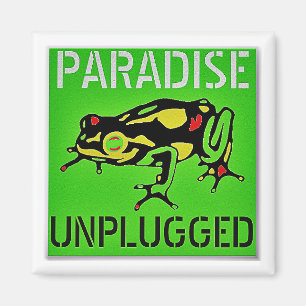 Paradise Unplugged Big Island Hawaii Magneet