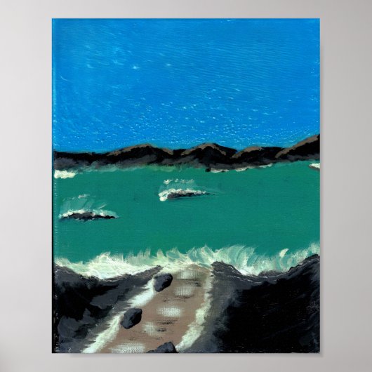 Paradise Vacation Poster (Voorkant)