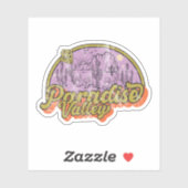 Paradise Valley, Arizona Sticker (Vel)