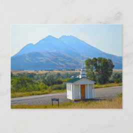 Paradise Valley Chapel, Montana Briefkaart