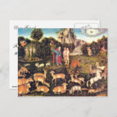 Paradise van Cranach D. Ä. Lucas (Beste kwaliteit) Briefkaart (Voorkant / Achterkant)