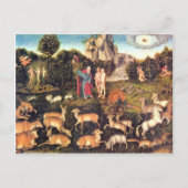 Paradise van Cranach D. Ä. Lucas (Beste kwaliteit) Briefkaart (Voorkant)