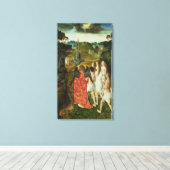 Paradise van de Symbolische fonie Canvas Afdruk (Insitu (Houten vloer))