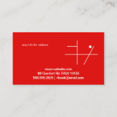 PARADISE VAN DIVER VISITEKAARTJE (Achterkant)