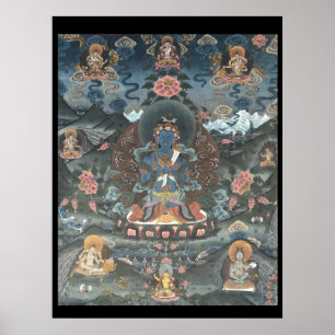 Paradise van het Tibetaanse Thangka-Poster Amitabh Poster