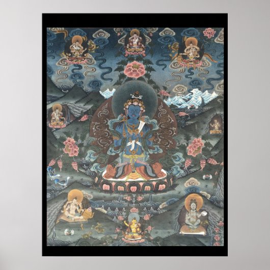 Paradise van het Tibetaanse Thangka-Poster Amitabh Poster (Voorkant)